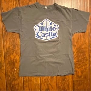 Mens White Castle Shirt